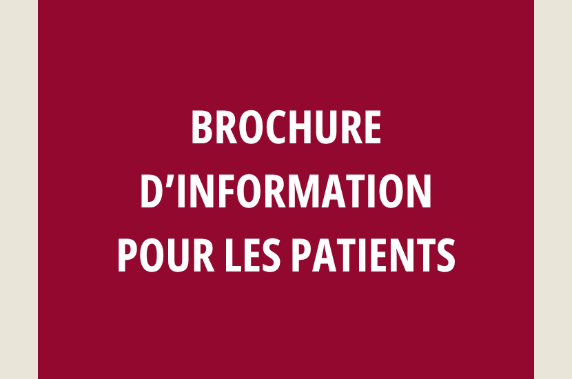 Informatiebrochure - FR